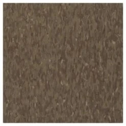 Armstrong Flooring Imperial Texture 45-Piece Chocolate Commercial VCT Tile
