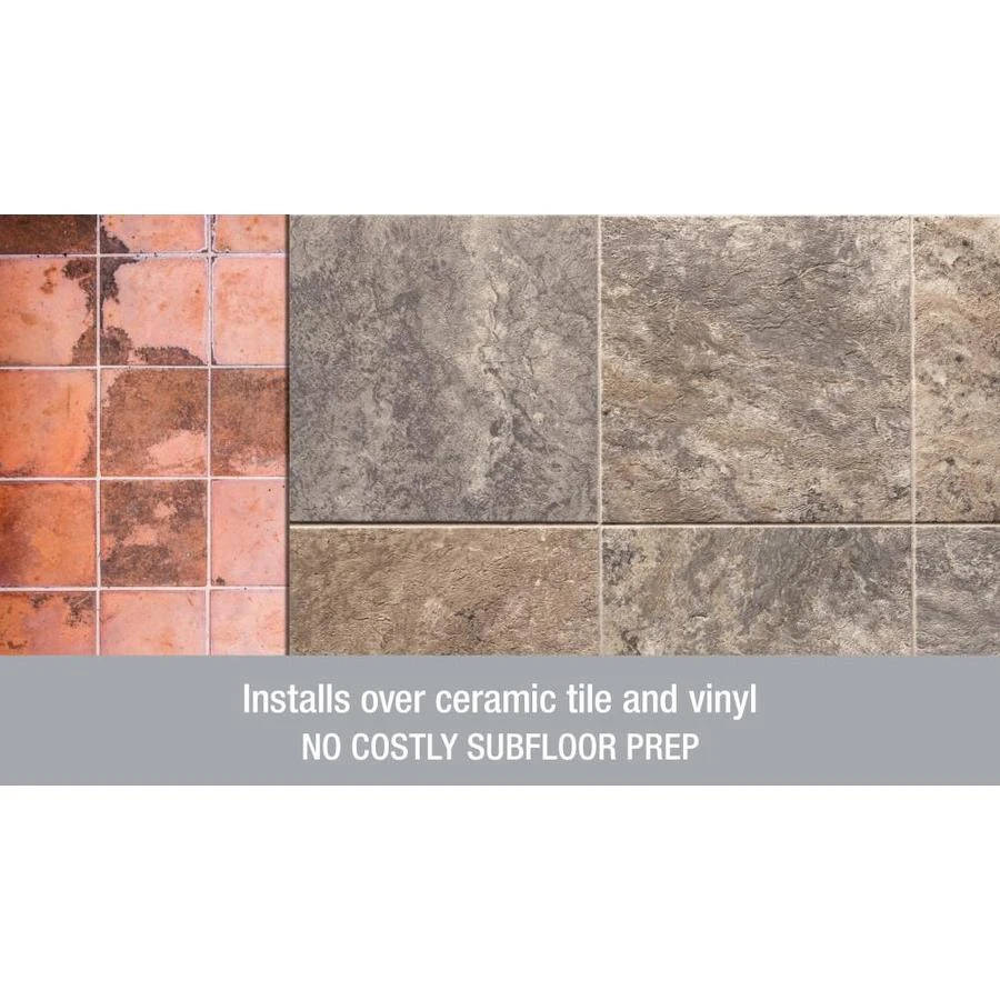 Armstrong Flooring Alterna 14-piece 16-in X 16-in Groutable Multistone Slate Blue Glue (Adhesive) Vinyl Tile 5 Armstrong Flooring Alterna 14-piece 16-in X 16-in Groutable Multistone Slate Blue Glue (Adhesive) Vinyl Tile - Image 3