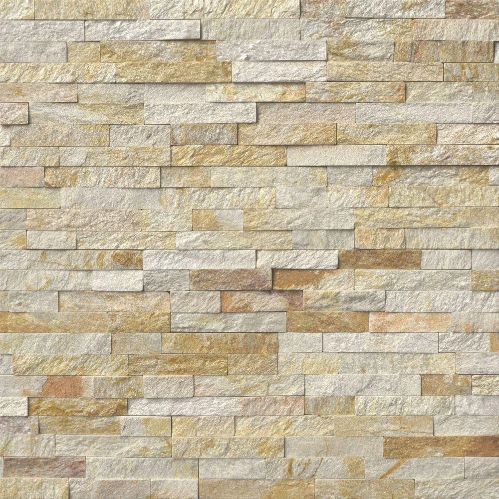 MSI Golden White Ledger Panel 6 In. X 24 In. Natural Quartzite Slate Wall Tile (10 Cases/40 Sq. Ft./pallet) 20 MSI Golden White Ledger Panel 6 In. X 24 In. Natural Quartzite Slate Wall Tile (10 Cases/40 Sq. Ft./pallet) - Image 18