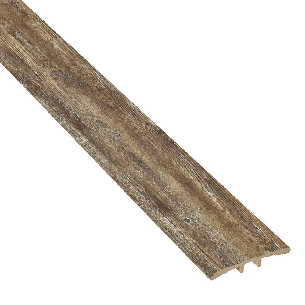 Shaw Slate Barnwood 1.50-in X 94-in Vinyl Floor T-Moulding 3 Shaw Slate Barnwood 1.50-in X 94-in Vinyl Floor T-Moulding