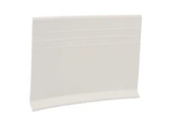 Flexco Merit Base Sculpture Arctic White 4.25-in X 480-in Vinyl Floor Base