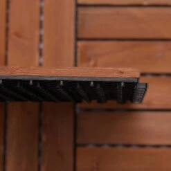 Kinbor 12'' X 12'' Patio Pavers Wood Interlocking Flooring Deck 10 Packs Tiles Brown Painted -Home Flooring Store 1cf3b996 d106 41c6 ab3a 31650a131d0b.c697cbd8dd5ab9de348619b7a42833a9 1800x1800