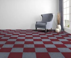 Achim Nexus Self Adhesive Carpet Floor Tile - 12 Inches X 12 Inches, Burgundy, Pack Of 12 Tiles -Home Flooring Store 29bd1082 ced9 407e b2a1 a81d26033f86 3.981a9b1cc509ca88922f03ed14d66476 1800x1800
