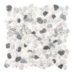 Jeffrey Court Carrara River Rocks 11.625 In. X 11.625 In. X 10.5 Mm Marble Mosaic Floor And Wall Tile 9 Jeffrey Court Carrara River Rocks 11.625 In. X 11.625 In. X 10.5 Mm Marble Mosaic Floor And Wall Tile -Home Flooring Store 35e91414fe2849be8d1bee4e9a2b2447 1800x1800