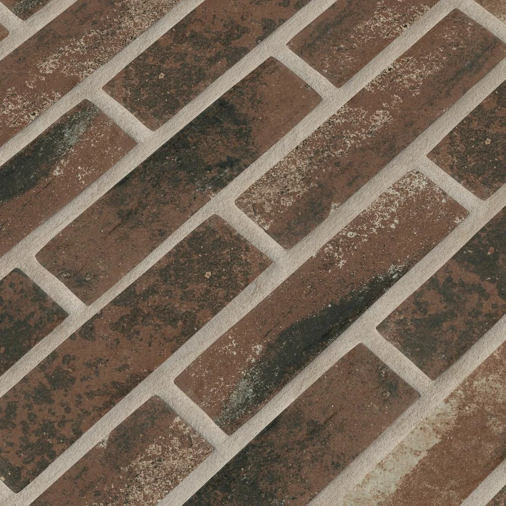MSI Capella Red Brick 2 In. X 10 In. Matte Porcelain Floor And Wall Tile (5.17 Sq. Ft. / Case) 3 MSI Capella Red Brick 2 In. X 10 In. Matte Porcelain Floor And Wall Tile (5.17 Sq. Ft. / Case)