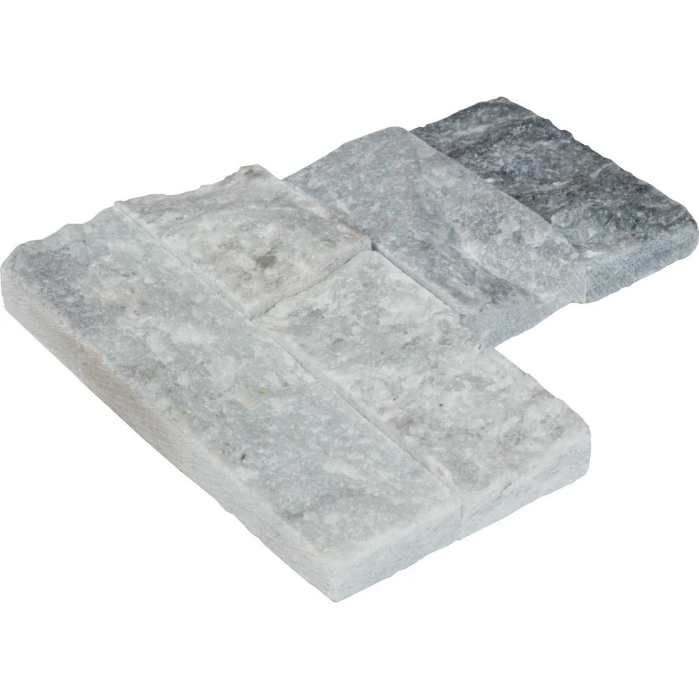 MSI Alaska Gray Ledger Corner 6 In. X 6 In. X 6 In. Natural Marble Wall Tile (2.5 Sq. Ft. / Case) 6 MSI Alaska Gray Ledger Corner 6 In. X 6 In. X 6 In. Natural Marble Wall Tile (2.5 Sq. Ft. / Case) - Image 4