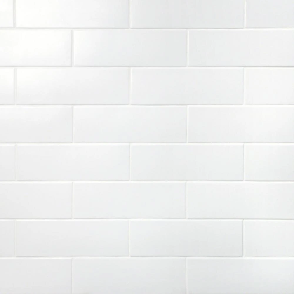 Ivy Hill Tile Barnet White 3 In. X 9 In. X 10mm Matte Ceramic Subway Wall Tile (30 Pieces / 5.16 Sq. Ft. / Box) 3 Ivy Hill Tile Barnet White 3 In. X 9 In. X 10mm Matte Ceramic Subway Wall Tile (30 Pieces / 5.16 Sq. Ft. / Box)