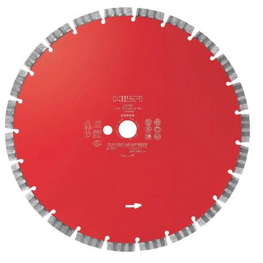 Hilti 14 In. X 1 In. EQD SPX Universal Segmented Diamond Blades 3 Hilti 14 In. X 1 In. EQD SPX Universal Segmented Diamond Blades