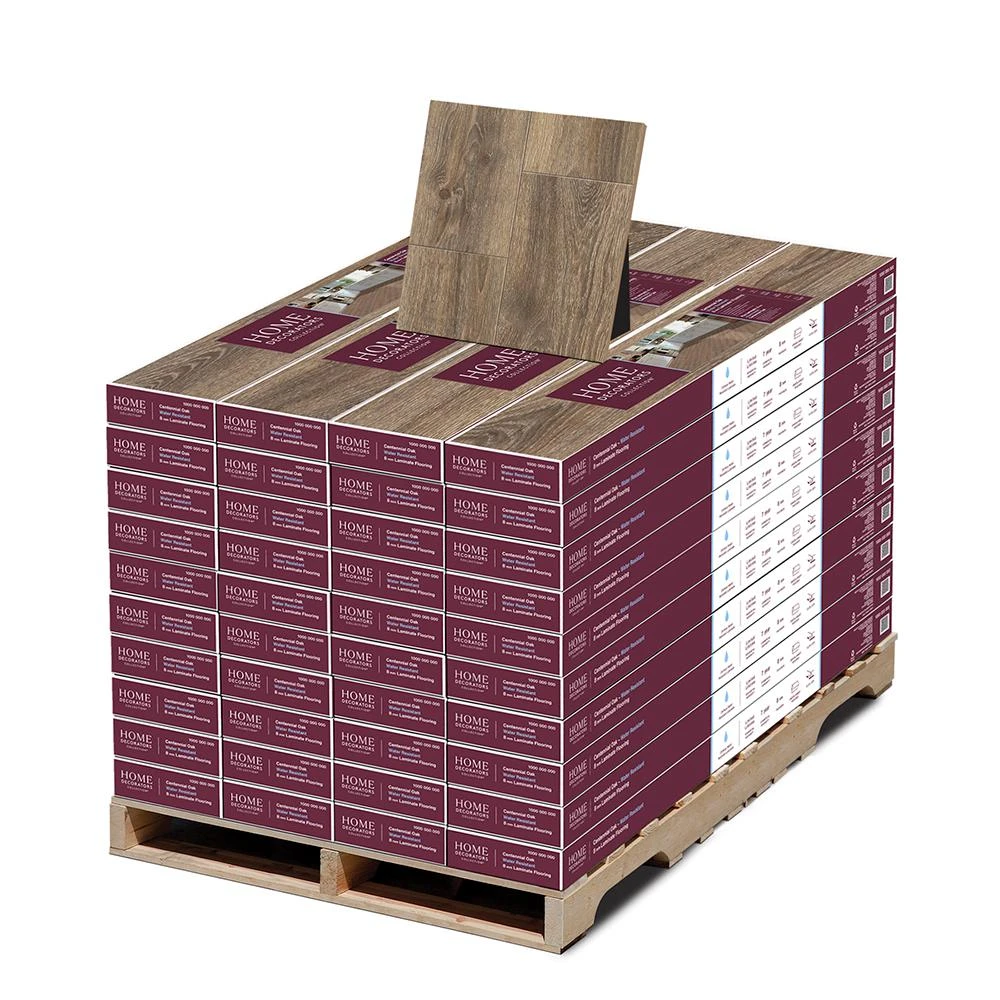 Home Decorators Collection Water Resistant EIR Silverton Oak 8 Mm Thick X 7-1/2 In Wide X 50-2/3 In Length Laminate Flooring (947.6 Sq. Ft./pallet) 10 Home Decorators Collection Water Resistant EIR Silverton Oak 8 Mm Thick X 7-1/2 In Wide X 50-2/3 In Length Laminate Flooring (947.6 Sq. Ft./pallet) - Image 8