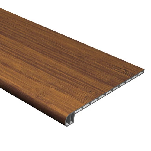 Cali Bamboo Vinyl Pro 11.5-in X 48.03-in Java Prefinished Stair Tread 3 Cali Bamboo Vinyl Pro 11.5-in X 48.03-in Java Prefinished Stair Tread