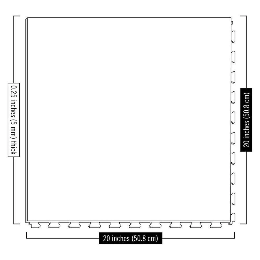 Perfection Floor Tile Vintage Wood Collection 6-Piece 20-in X 20-in Blackwood Vinyl Tile 5 Perfection Floor Tile Vintage Wood Collection 6-Piece 20-in X 20-in Blackwood Vinyl Tile - Image 3