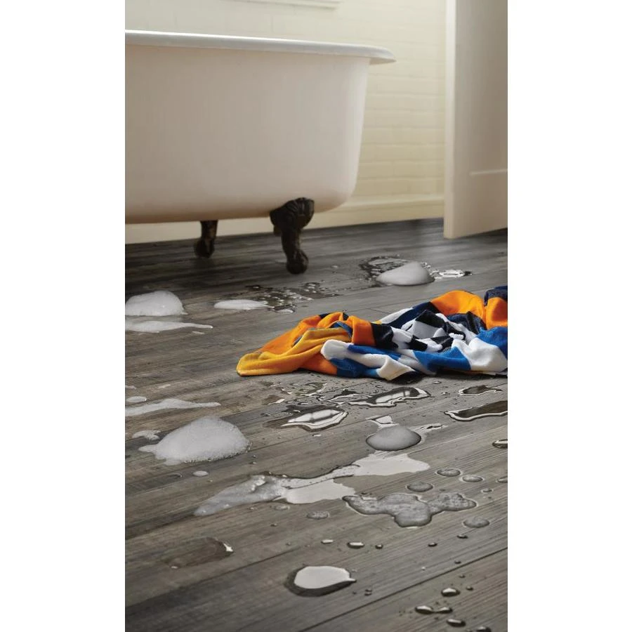 SMARTCORE 11-Piece 5-in X 48.03-in Barren Oak Luxury Vinyl Plank Flooring 10 SMARTCORE 11-Piece 5-in X 48.03-in Barren Oak Luxury Vinyl Plank Flooring - Image 8