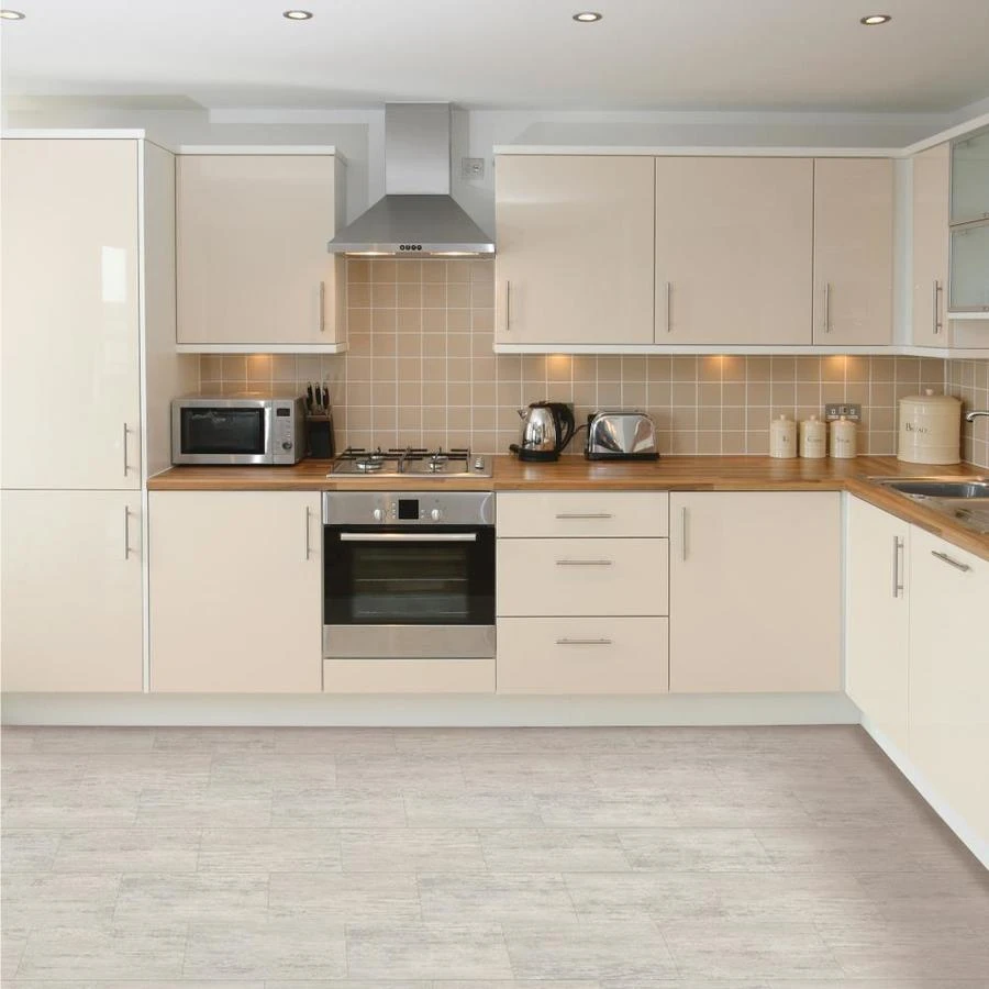 SMARTCORE Ultra 8-Piece 11.97-in X 23.62-in Venice Stone Luxury Vinyl Plank Flooring 8 SMARTCORE Ultra 8-Piece 11.97-in X 23.62-in Venice Stone Luxury Vinyl Plank Flooring - Image 6