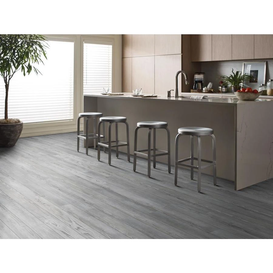 SMARTCORE 11-Piece 5-in X 48.03-in Barren Oak Luxury Vinyl Plank Flooring 9 SMARTCORE 11-Piece 5-in X 48.03-in Barren Oak Luxury Vinyl Plank Flooring - Image 7