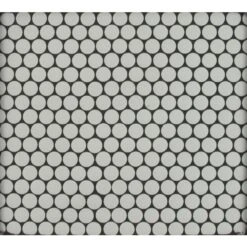 MSI Penny Round Nero 12.32 In. X 11.38 In. X 6mm Matte Porcelain Mesh-Mounted Mosaic Tile (14.4 Sq. Ft./case) -Home Flooring Store 8fbad49cf35124029bff0ab7bacfec8f 00669a6a eb11 46cf aecf 80f6d90fc559 1800x1800