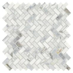 Daltile Stone Decor Fog 11 In. X 12 In. X 10 Mm Marble Mosaic Floor And Wall Tile (0.83 Sq. Ft. / Piece) -Home Flooring Store 9b0b0aa9fa5b4b5214e1c733fa079195 896d943d a529 4e94 beb8 3e9b9b5d04ae 1800x1800