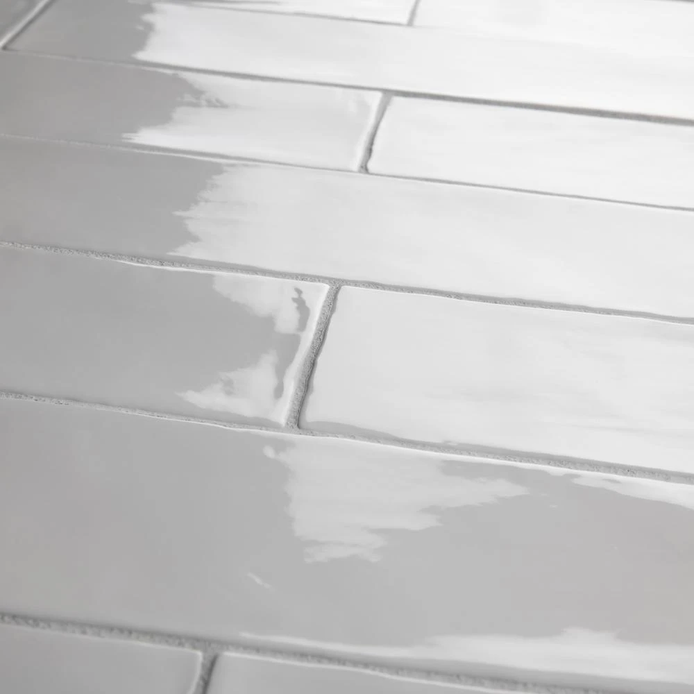 Merola Tile Chester Bianco 3 In. X 12 In. Ceramic Wall Subway Tile (5.93 Sq. Ft. / Case) 8 Merola Tile Chester Bianco 3 In. X 12 In. Ceramic Wall Subway Tile (5.93 Sq. Ft. / Case) - Image 6