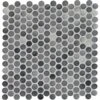 MSI Penny Round Grigio Mix 12.2 In. X 11.3 In. X 6 Mm Glossy Ceramic Mesh-Mounted Mosaic Tile (14.36 Sq. Ft. / Case) 2 MSI Penny Round Grigio Mix 12.2 In. X 11.3 In. X 6 Mm Glossy Ceramic Mesh-Mounted Mosaic Tile (14.36 Sq. Ft. / Case) -Home Flooring Store b2c47f2a7d041e8d85d0696cc995f43f 1800x1800