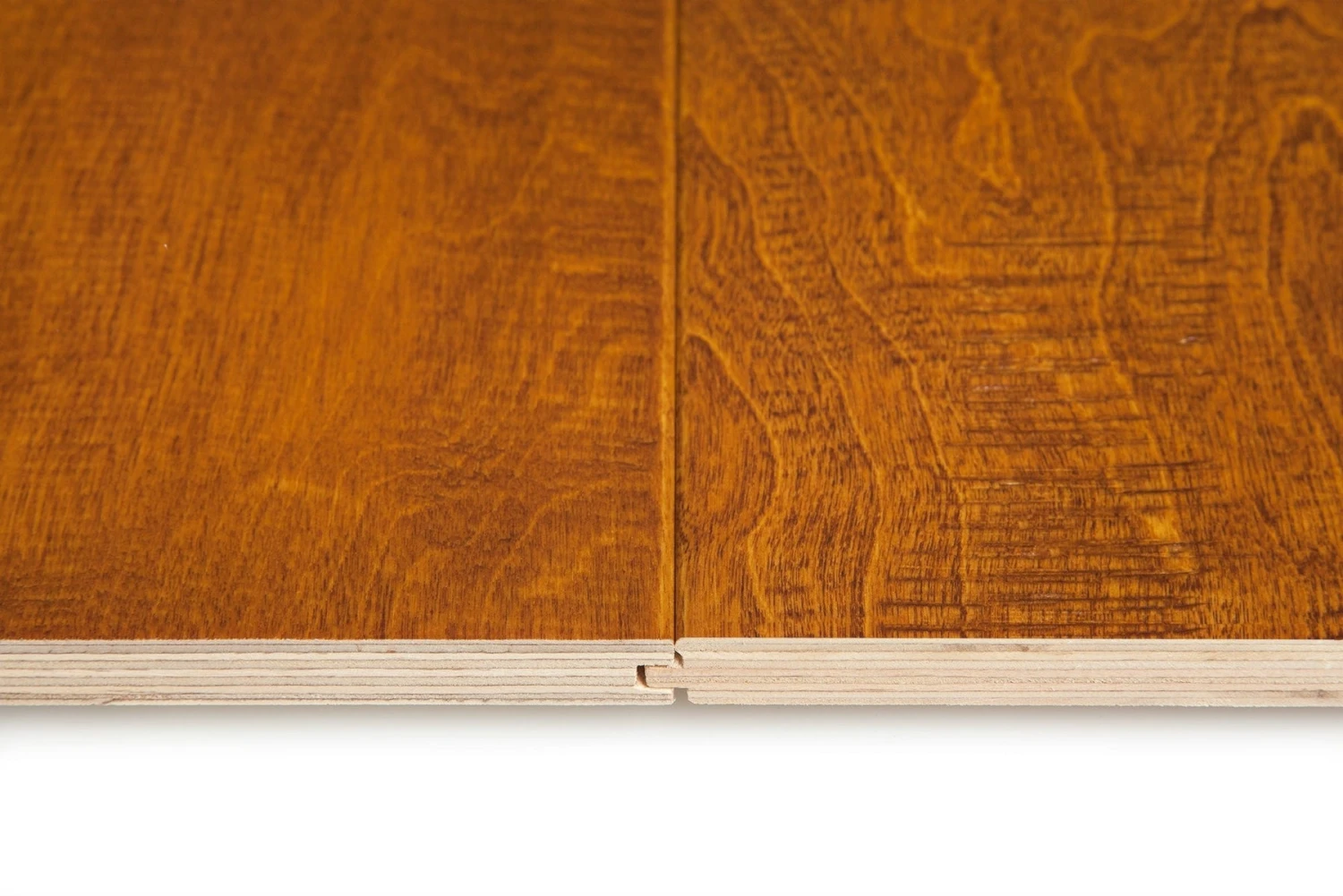 BuildDirect Maple - Indian Yellow 2mm Thick RL X 5" Engineered Hardwood Flooring (17.5 Sq Ft Per Box) 4 BuildDirect Maple - Indian Yellow 2mm Thick RL X 5" Engineered Hardwood Flooring (17.5 Sq Ft Per Box) - Image 2