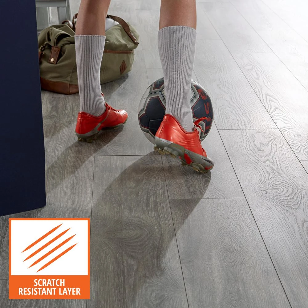Home Decorators Collection Water Resistant EIR Silverton Oak 8 Mm Thick X 7-1/2 In Wide X 50-2/3 In Length Laminate Flooring (947.6 Sq. Ft./pallet) 5 Home Decorators Collection Water Resistant EIR Silverton Oak 8 Mm Thick X 7-1/2 In Wide X 50-2/3 In Length Laminate Flooring (947.6 Sq. Ft./pallet) - Image 3