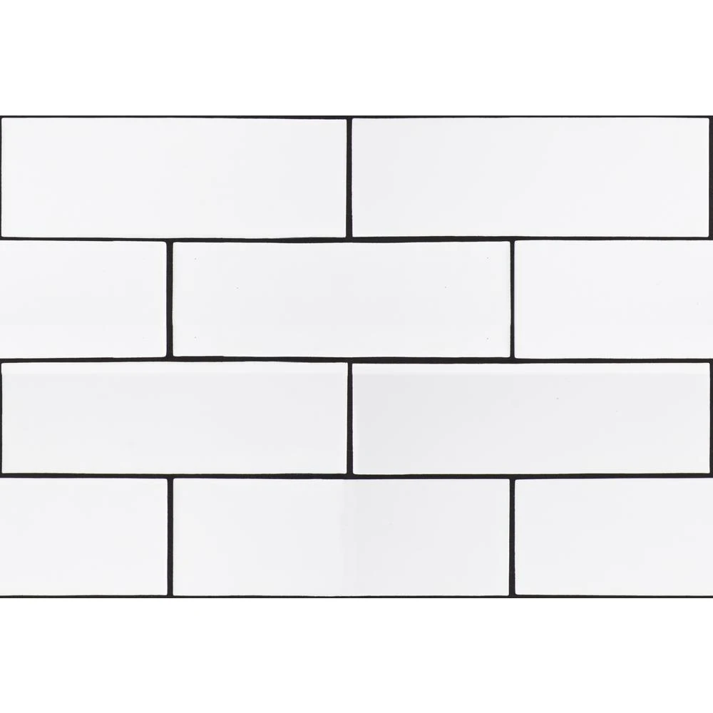 MSI City Bianco 4 In. X 12 In. Glossy Ceramic White Subway Tile (9.99 Sq. Ft./case) 14 MSI City Bianco 4 In. X 12 In. Glossy Ceramic White Subway Tile (9.99 Sq. Ft./case) - Image 12